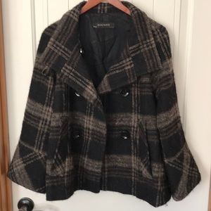 Zara plaid coat